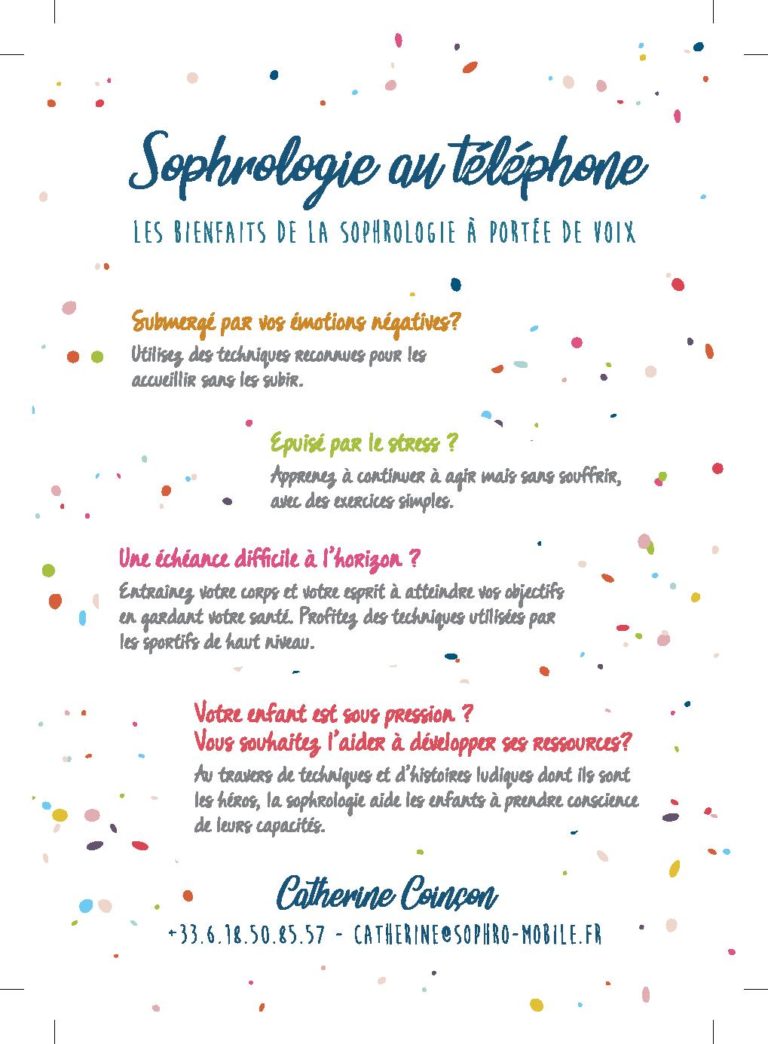 Les bienfaits de la sophrologie à portée de voix