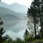 Lac de Koman, Albanie.