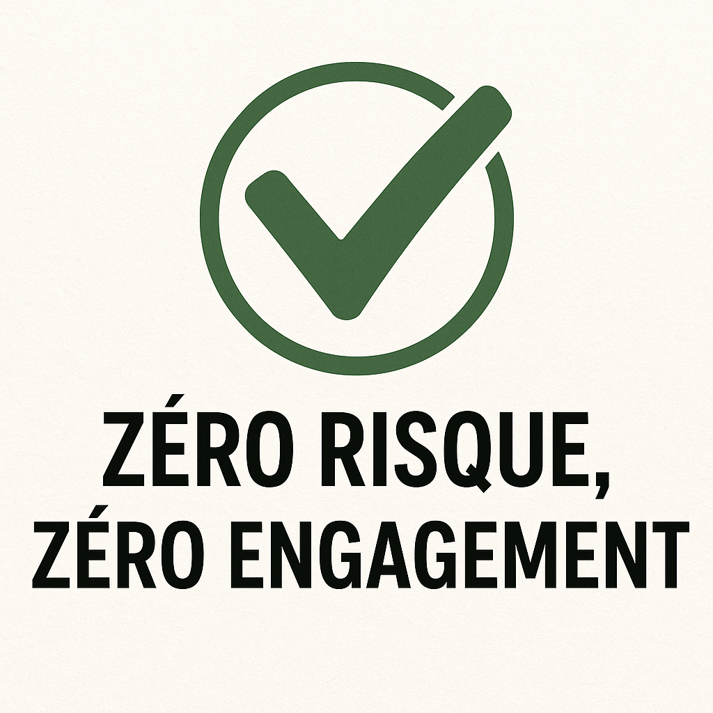 Zéro engagement, zéro risque